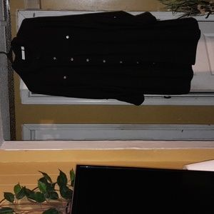 Plus size black dress